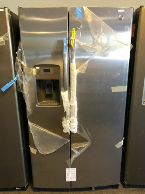 Truckloads of scratch and dent GE appliances like these are available in our wholesale program.