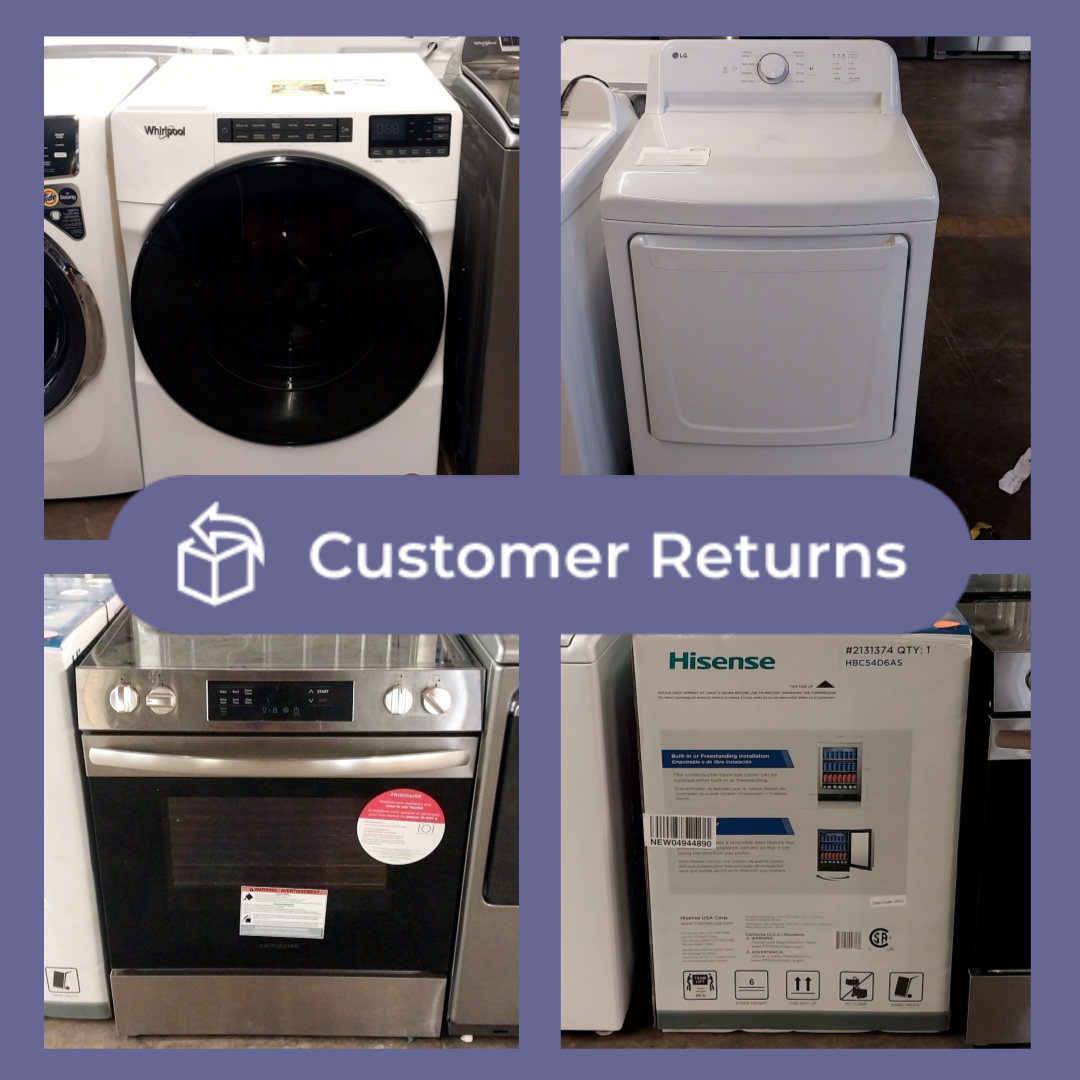 #1393 Liquidation Half Truckload of 25 Customer Return Appliances in South Carolina - Liberty