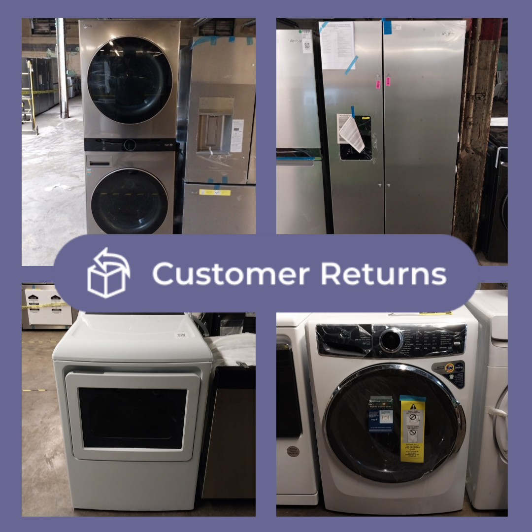 #1293 Liquidation Half Truckload of 23 Customer Return Appliances in South Carolina - Liberty