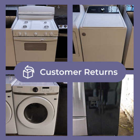 #1490 Liquidation Half Truckload of 23 Customer Return Appliances in South Carolina - Patchwork