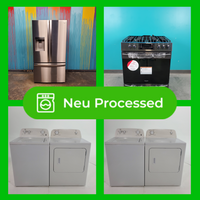 #1325 Liquidation Half Truckload of 8 Neu Processed Appliances in Texas