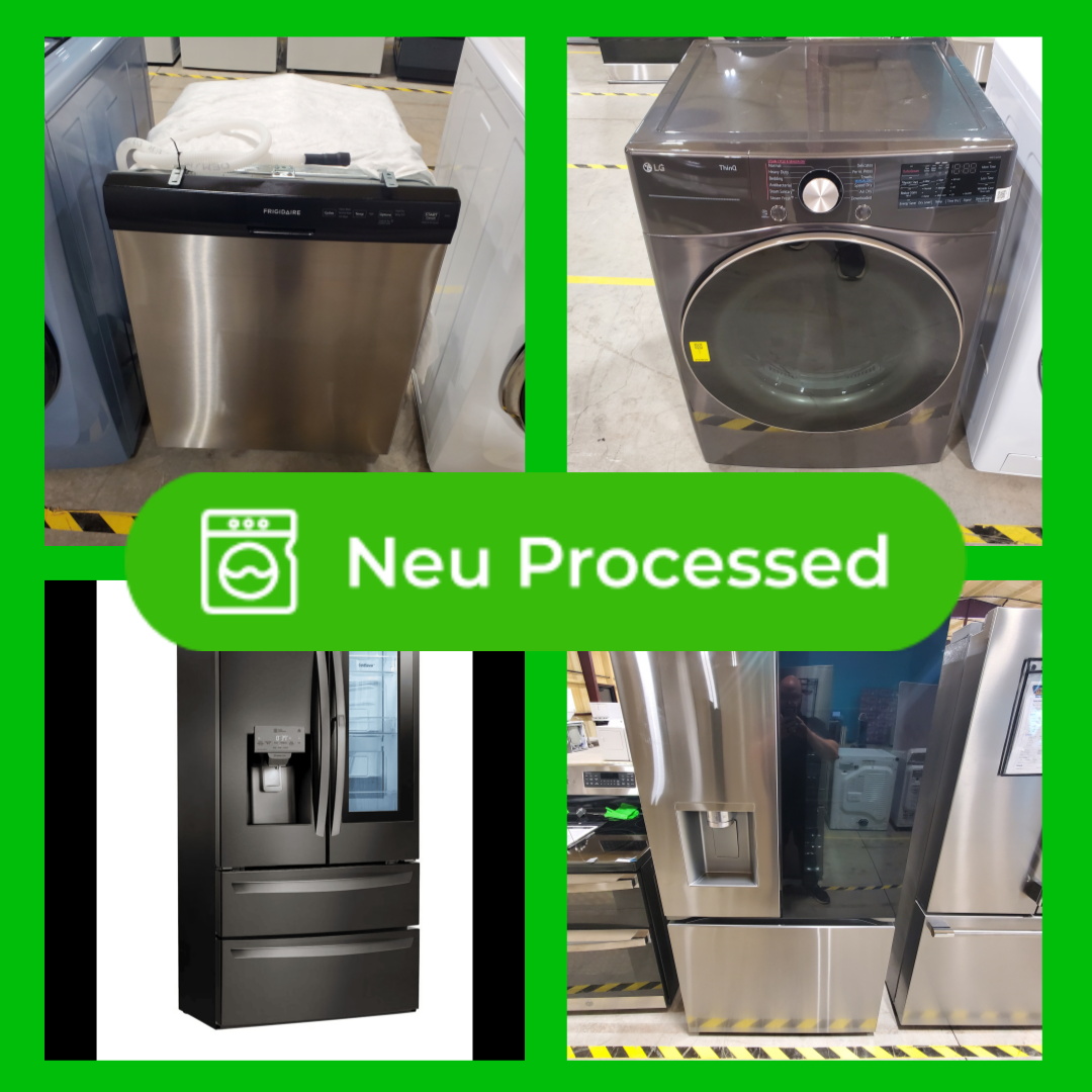#1578 Liquidation Half Truckload of 14 Neu Processed Appliances in Texas