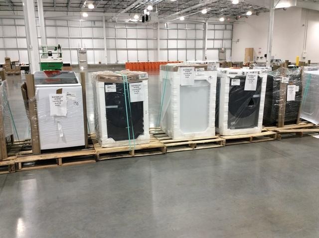 picture of Truckloads of liquidation appliances from various Big box stores including Costco available in our wholesale program!