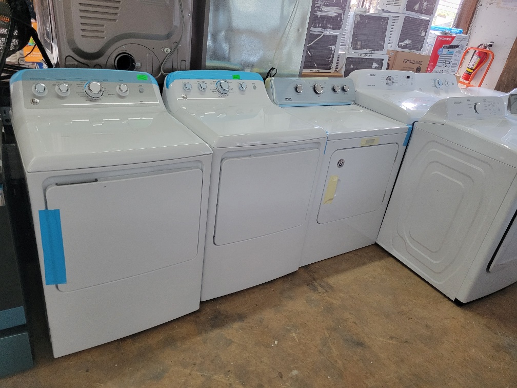 examples of More Scratch and Dent Washers and Dryers from the Best Buy SD Appliance Program.