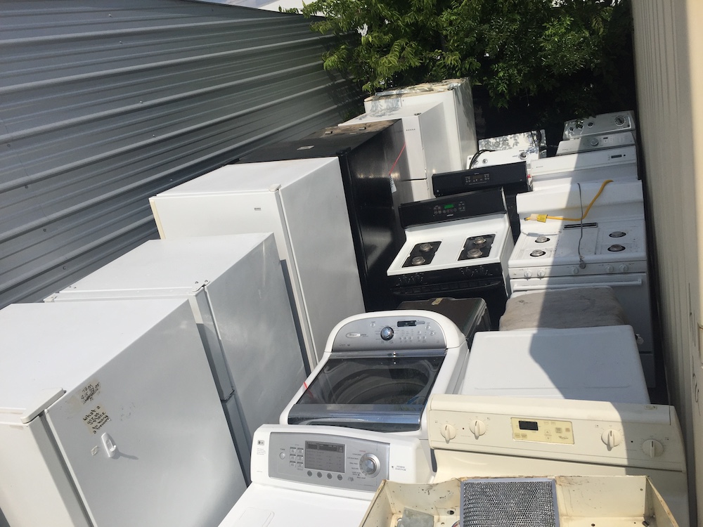 We offer Hauled away used appliances we sell in bulk to the public.
