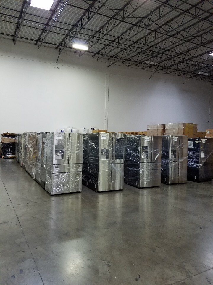 example of More wholesale lots of Samsung scratch and dent refrigerators.